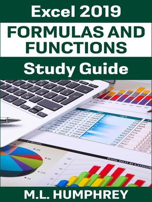 cover image of Excel 2019 Formulas and Functions Study Guide